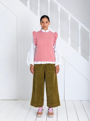 Rose Claude Knitted Tank By Bonté