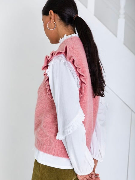 Rose Claude Knitted Tank By Bonté