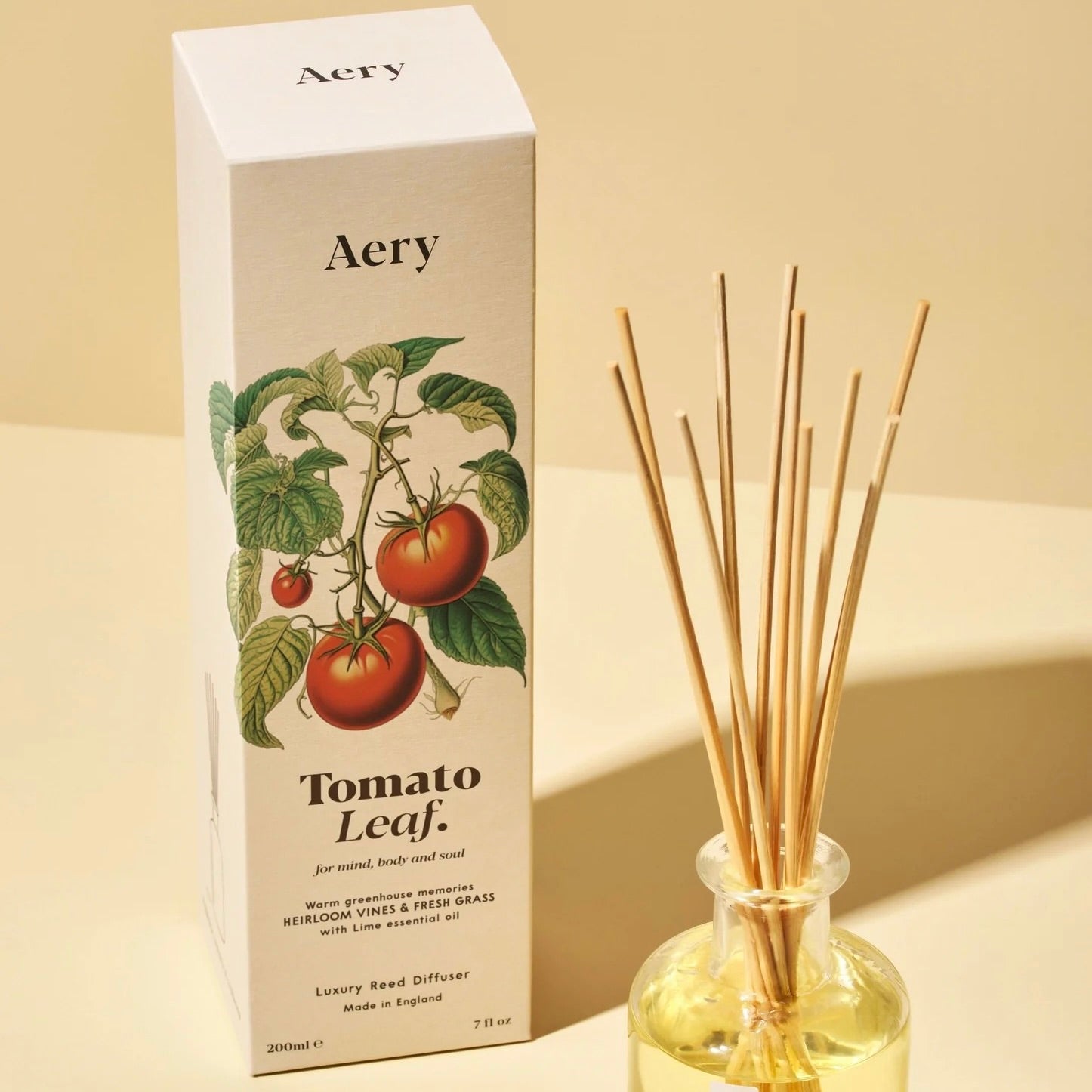 Tomato Leaf Reed Diffuser By Aery