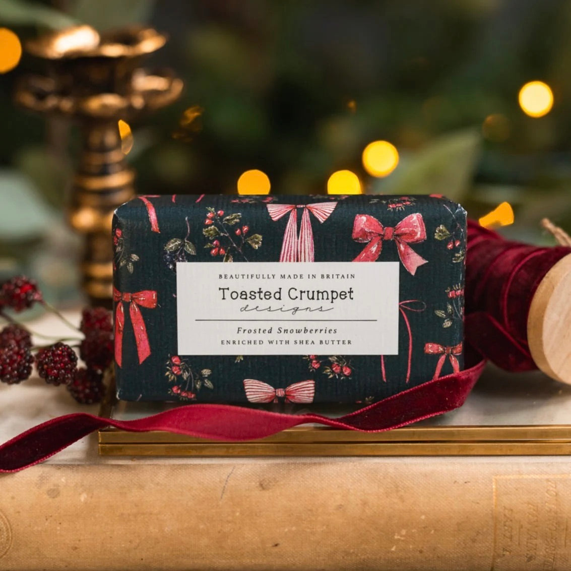 Frosted Snowberries Soap By Toasted Crumpet