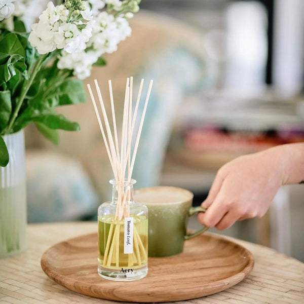 Tomato Leaf Reed Diffuser By Aery