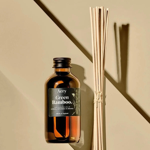 Green Bamboo Amber Diffuser By Aery