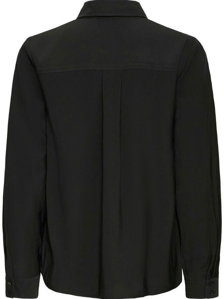 Black Western Fringe Shirt by B Young