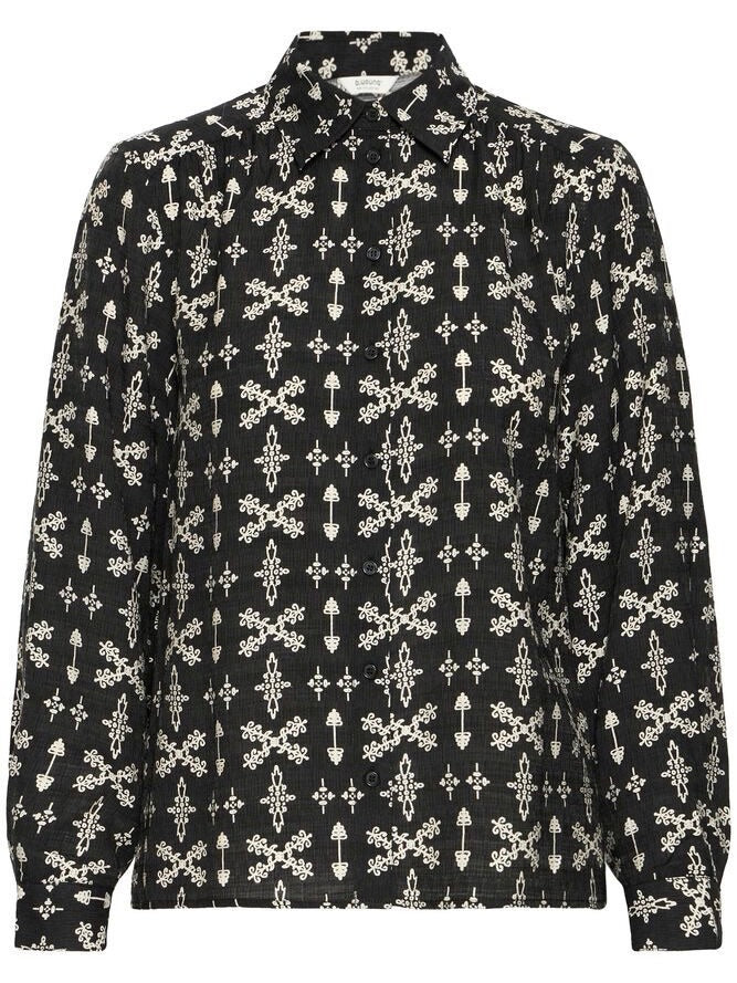 Embroidered Button Blouse by B Young