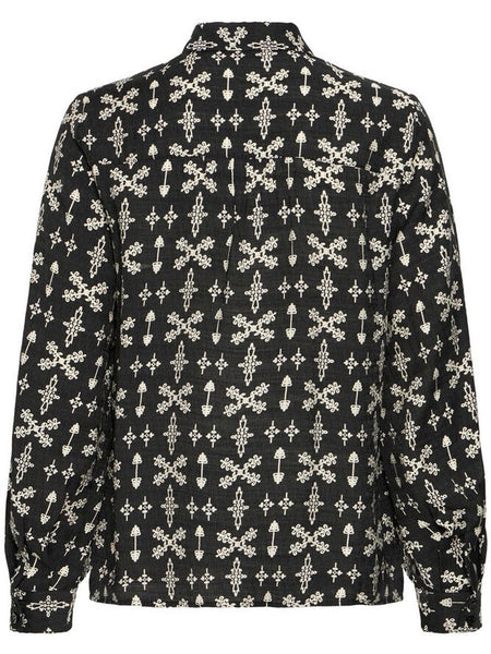 Embroidered Button Blouse by B Young