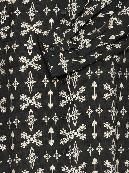 Embroidered Button Blouse by B Young