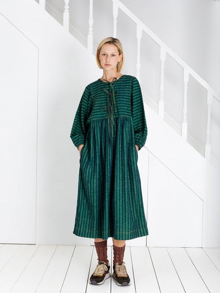 Striped Amber Puff Sleeve Dress By Bonté