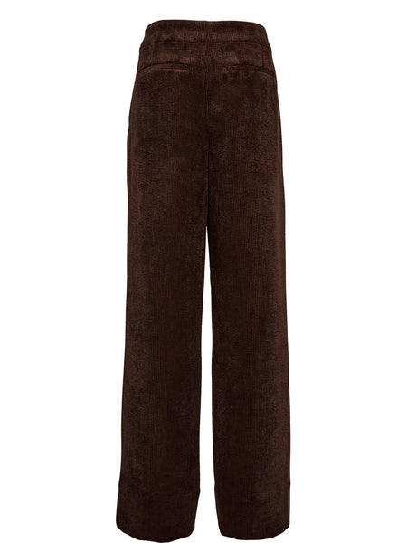 Chocolate Corduroy Trousers by Nümph