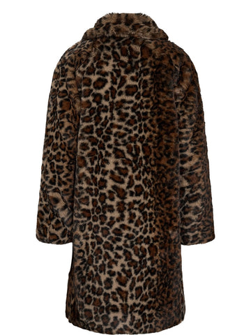 Leopard Fur Coat by Nümph