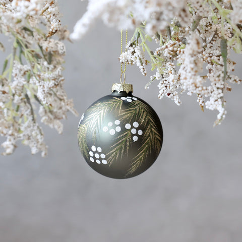 Sage Berries Bauble Decoration