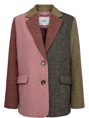 Country Multi Herringbone Blazer By Nümph