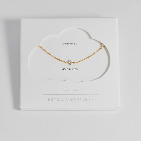 Mini Pearl Flower Necklace by Estella Bartlett