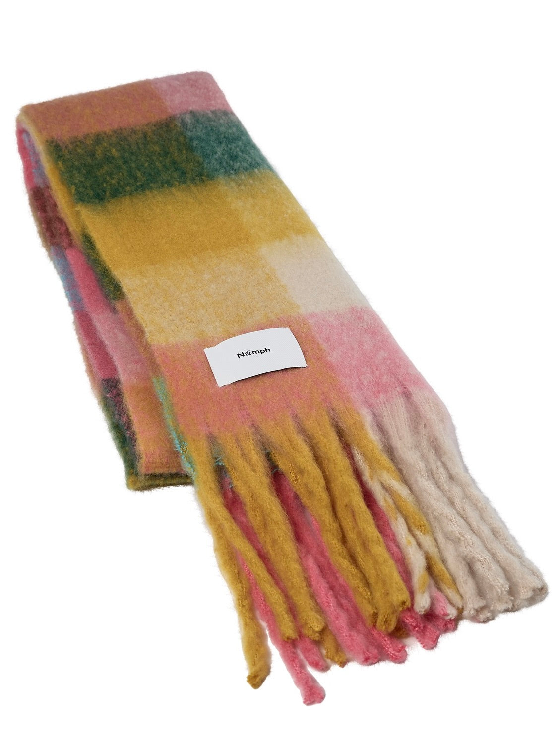 Colourful Patch Scarf By Nümph