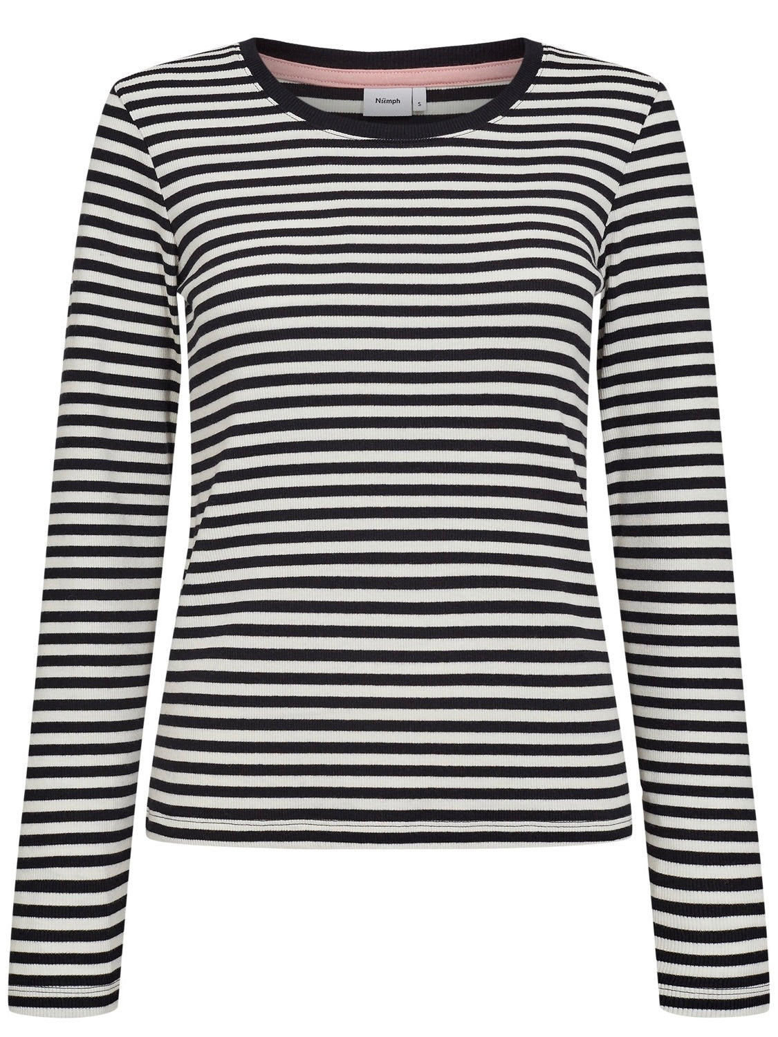 Black & White Striped Jersey Tee By Nümph