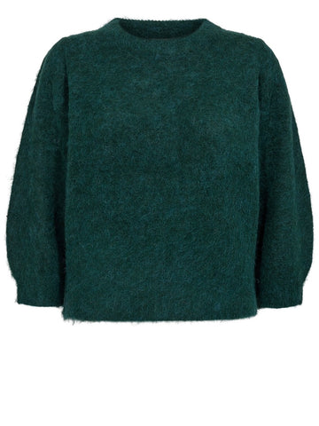 Green Supersoft Wool Pullover By Nümph