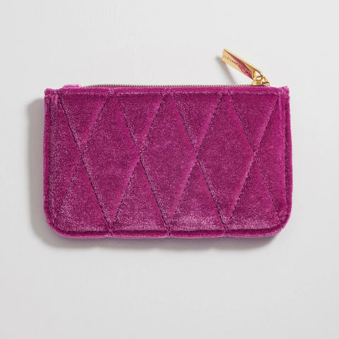 Pink Quilted Card Purse by Estella Bartlett