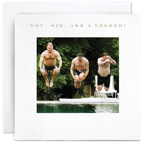 'You're A Legend' Card By Susan O'Hanlon