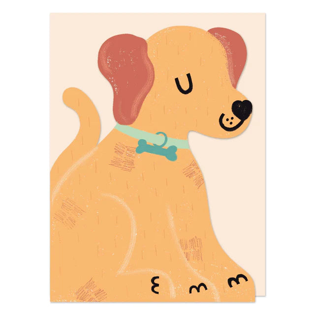 Labrador Puppy Card by Raspberry Blossom