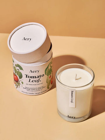 Tomato Leaf Scented Candle By Aery