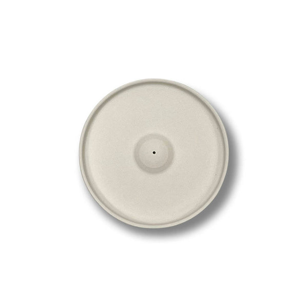 White Ceramic Incense Plate