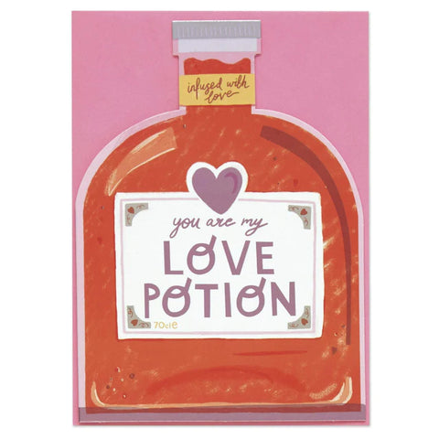 You are my Love Potion Card by Raspberry Blossom