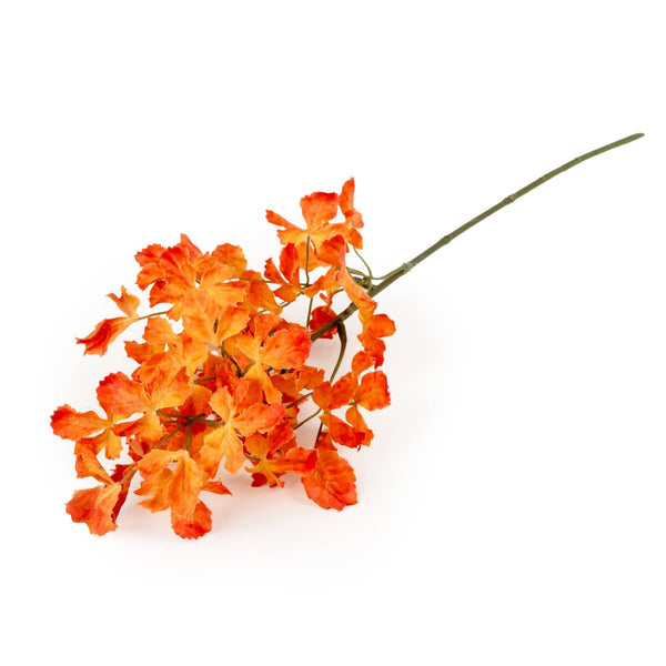 Orange Ginkgo Leaf Spray