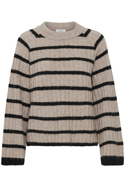 Black Striped Jumper by B Young