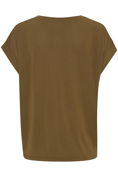 Olive Loose T-Shirt by B Young