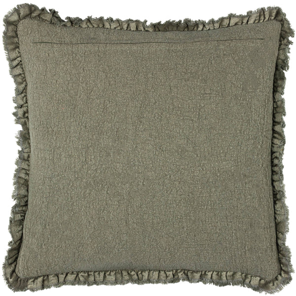 Bertie Washed Cotton Velvet Cushion