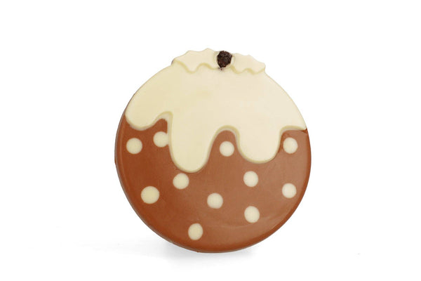 Milk & White Chocolate Christmas Pudding – 70g