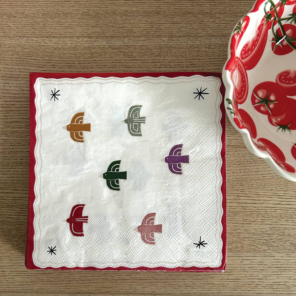 Bird paper napkin x20