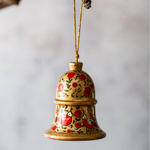 Red & Gold Hanging Bell