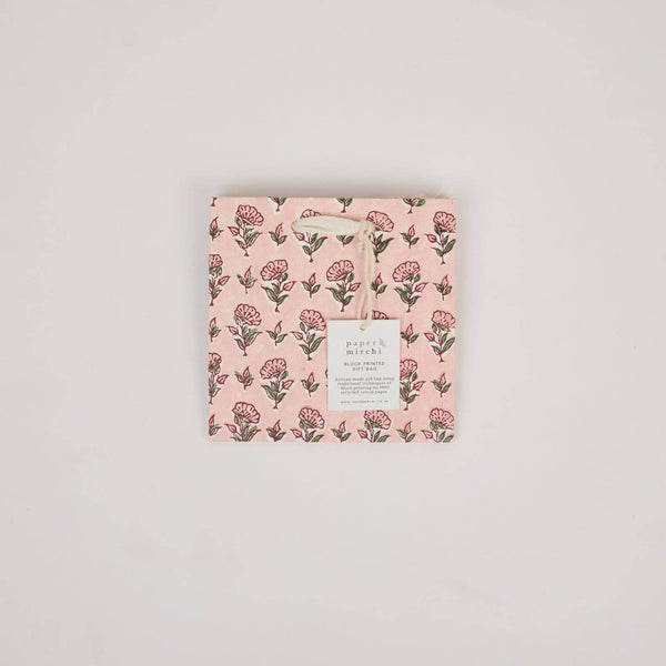 Block Printed Gift Bags Blush Refresh