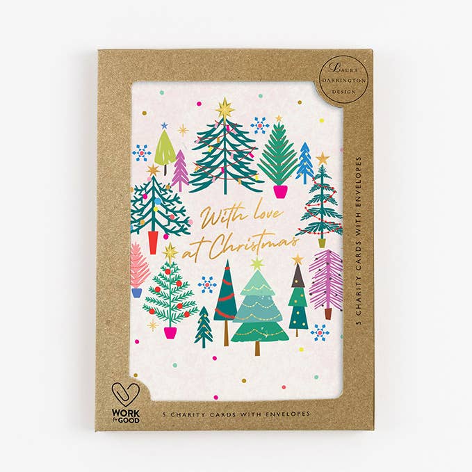 Christmas Card Women’s Aid Charity Pack - With Love at Christmas