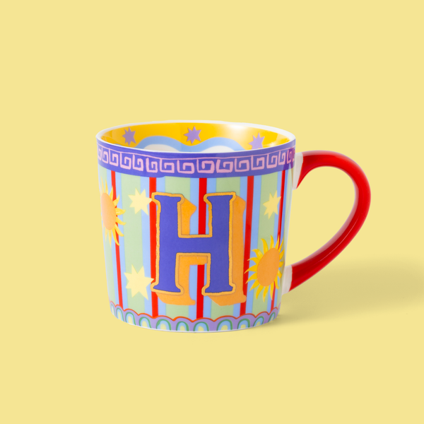 Alphabet Mugs by Eleanor Bowmer