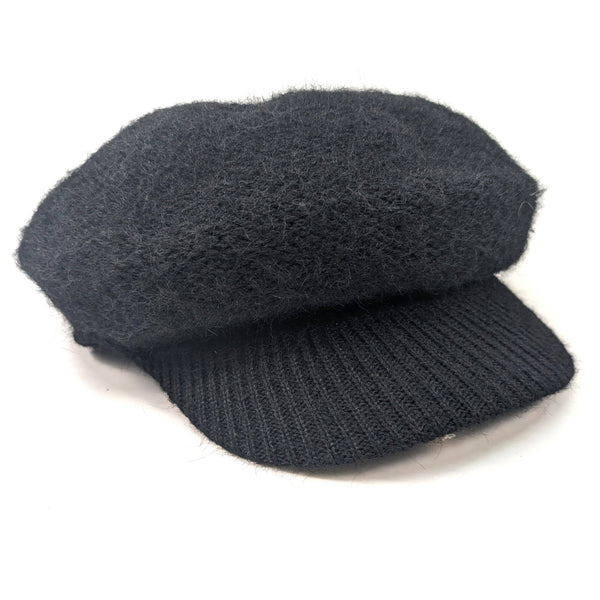 Black Baker Boy Hat