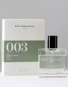 003 Woody Fragrance: Yuzu, Violet Leaves, Vetiver