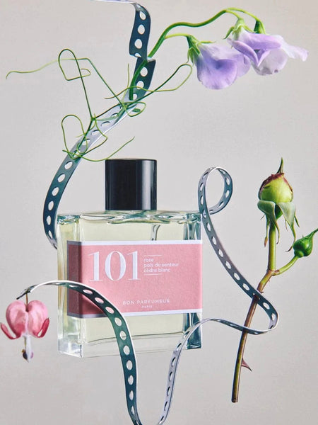 101 Floral Fragrance: Rose, Sweet Pea, Wild Cedar