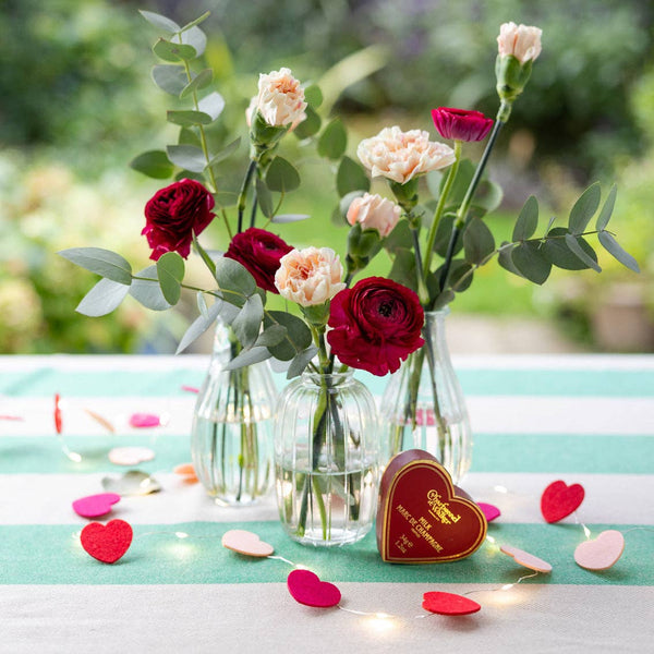 Clear Glass Bud Vase