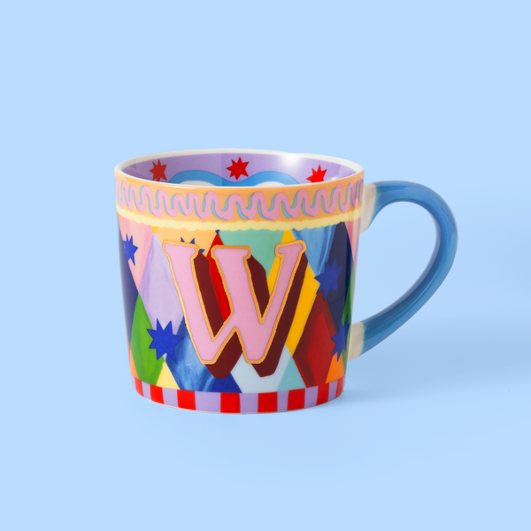 Alphabet Mugs by Eleanor Bowmer