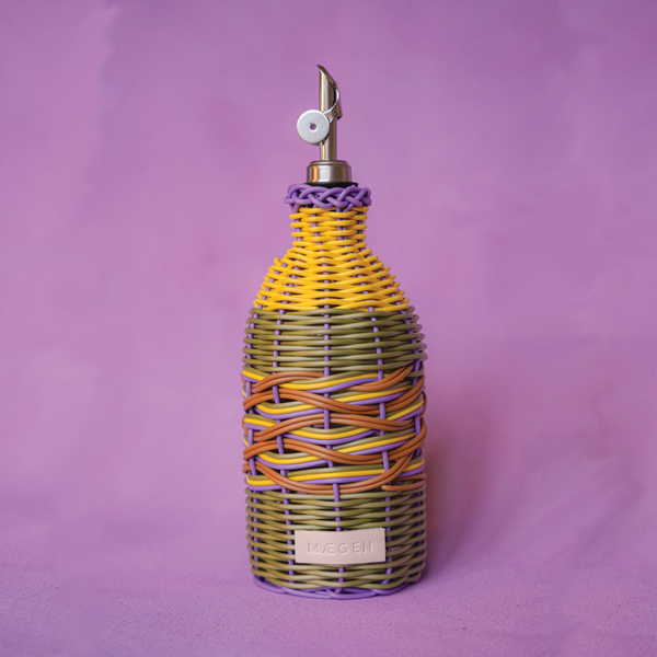 Yellow/Lilac Maegen Oil Pourer