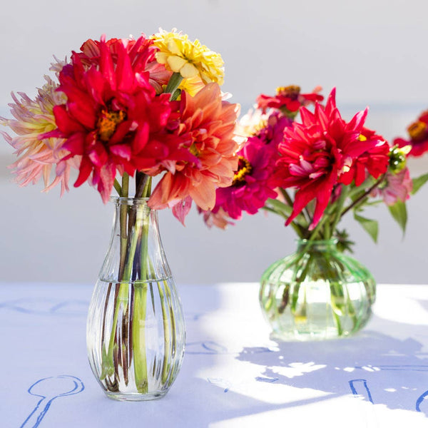 Clear Glass Bud Vase