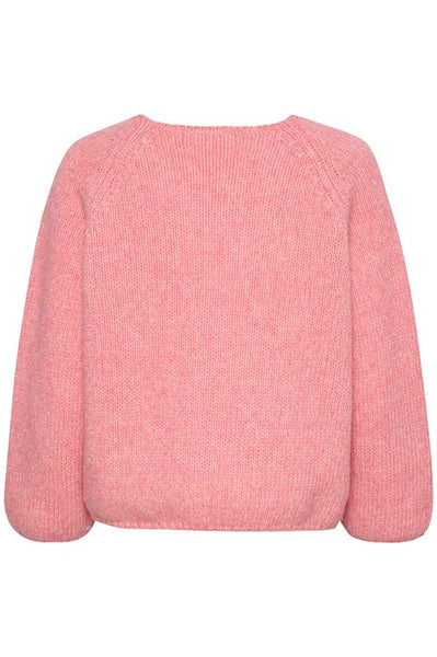 Rose Pink Boxy Jumper by Saint Tropez