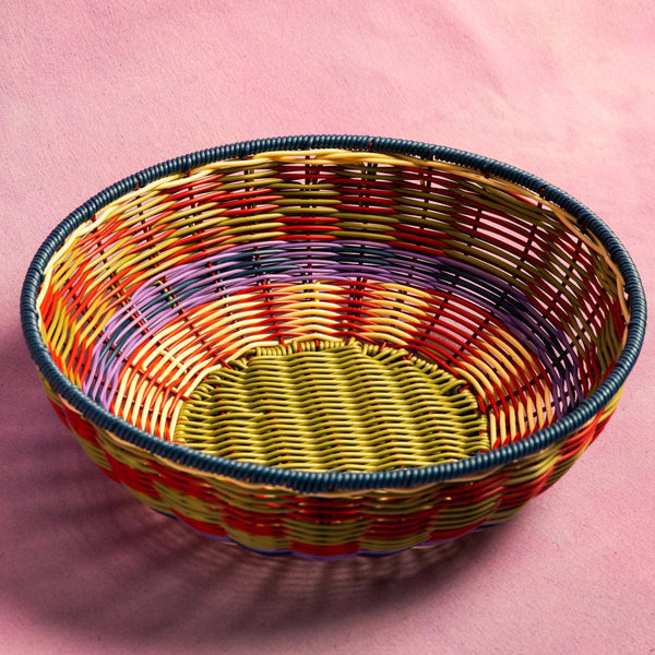 Woven Bowl Red/Olive by Maegen