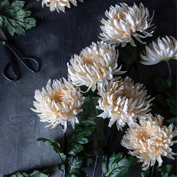 Cream Chrysanthemum Artificial
