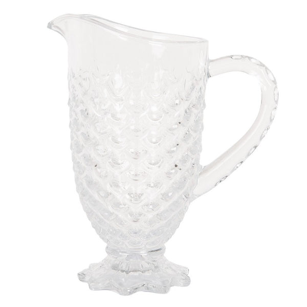 Bobble Glass Pitcher