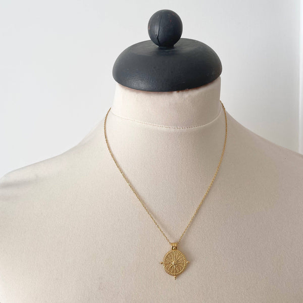 Golden Coin Necklace