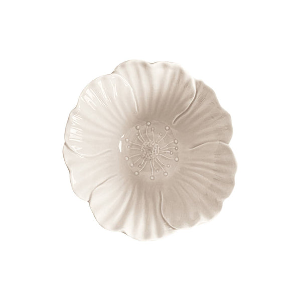 Off-white Flower Bowl