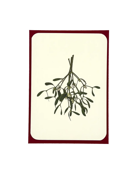 Mistletoe Christmas Greeting Card | Christmas Card