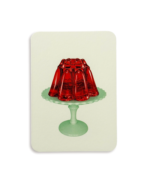 Ruby Jelly Greeting Card